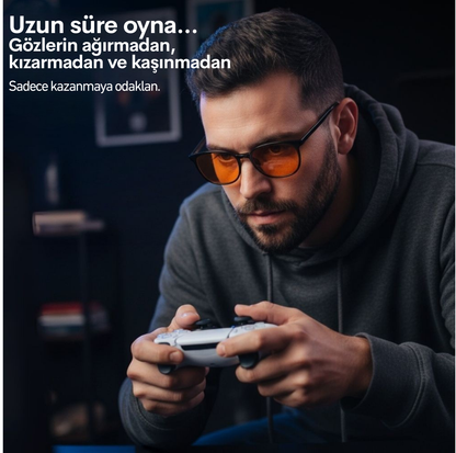 Gece Modu™ Unisex Kırmızı Lens Mavi Işık Koruyucu Gözlük